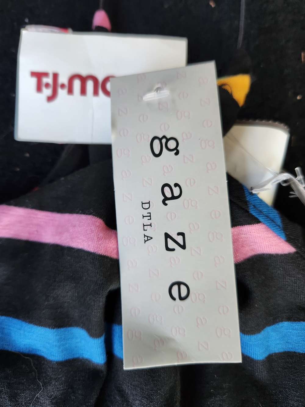 Gaze Multicolor Striped Bodysuit Women’s Size M NWT - Picture 5 of 6